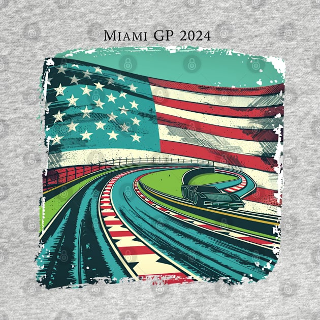 2024 Miami Grand Prix F1 T-Shirt - Merchandise | Unique F1 Tracks Design | Limited Edition | Perfect Gift for Miami F1 Fans by pitshopmerch@gmail.com